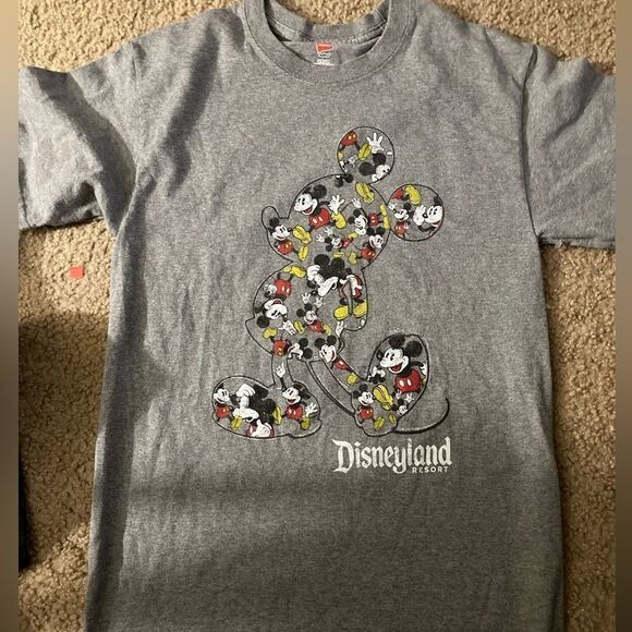 Disney Parks Gray Mickey Mouse Tshirt - Picture 1 of 3